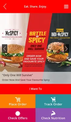 McDelivery android App screenshot 7